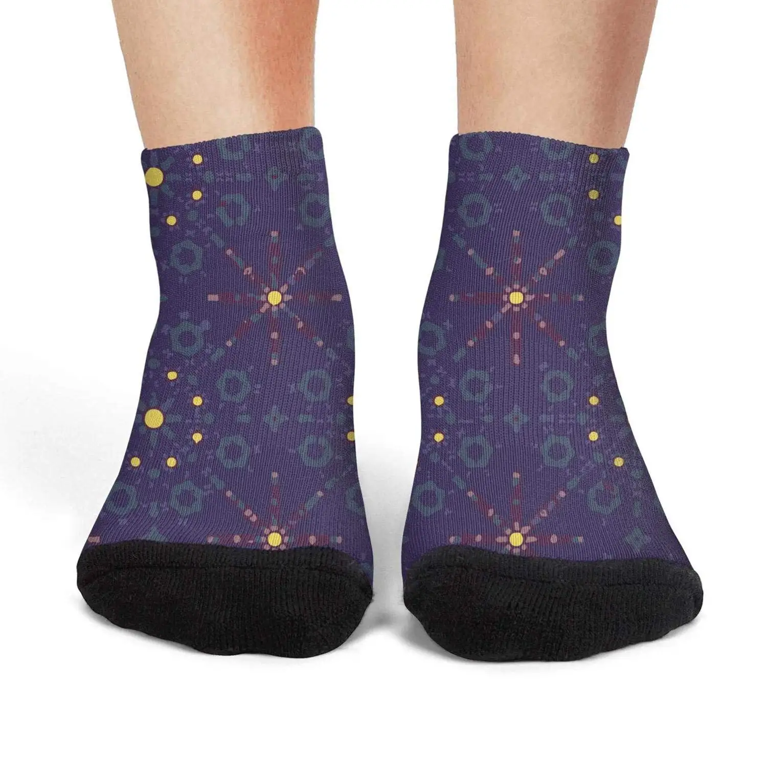 XIdan-die Womens Over-the-Calf Tube Socks cartoon animal sunflower floral Moisture Wicking Casual Socks