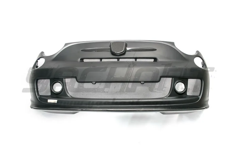 Trade Assurance Portion Carbon Fiber Glass Frp Front Bumper Fit For