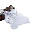 Low Price Hotel White Bed Sheet Comforter Hotel Bedding Set, Hotel Room Linen Size Bedding Set