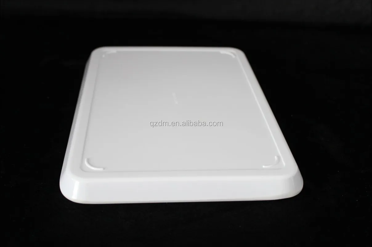 17-15-13inch Melamine square tray rectangle tray straight flange tray