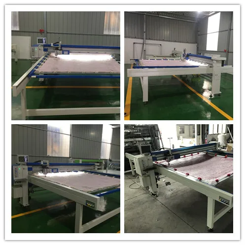 QY-26 High Precision Easy to Use Computer Controling Industrial Single Needle Quilting Making Machine