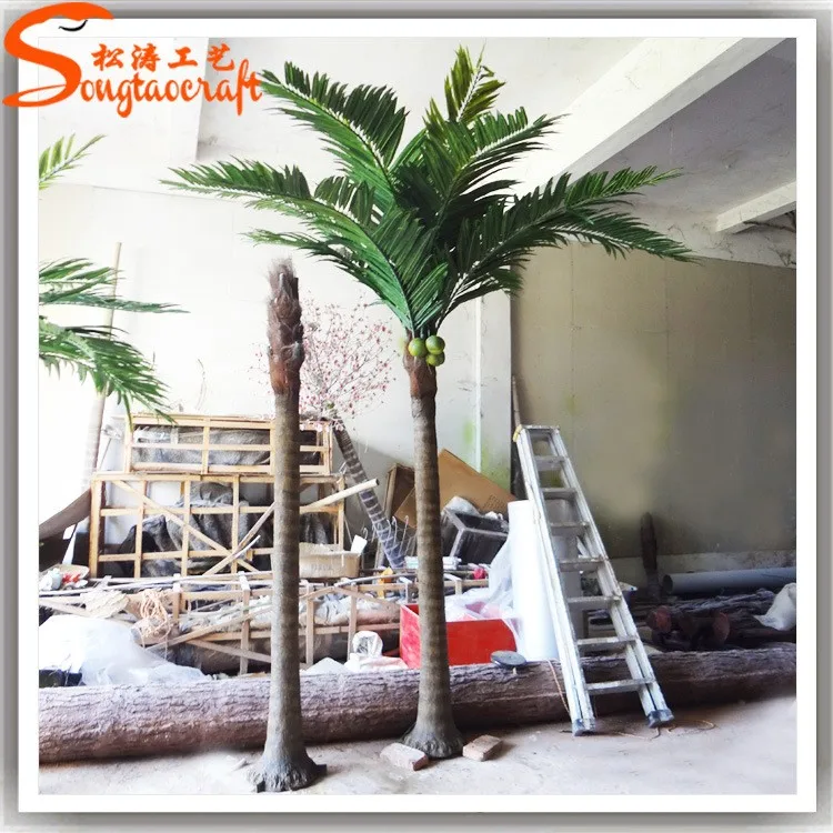 Stcc19 Fake Coconut Palm Tree Decoration Coconut Trees Artificial On