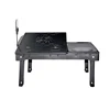 Folding laptop/Notebook/Reading table Portable folding Laptop Desk with Light and Cool Fan