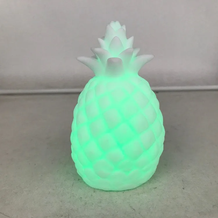 Small Size Colour Changing Pineapple Led Light Lamp Party Decoration