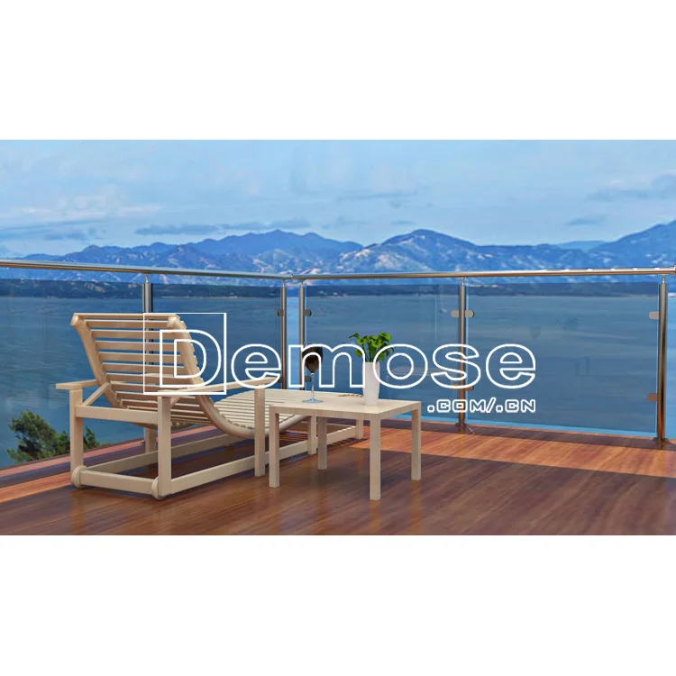 Acrylic Led Lighted Stainless Steel Glass Railing Buy Led Lighted