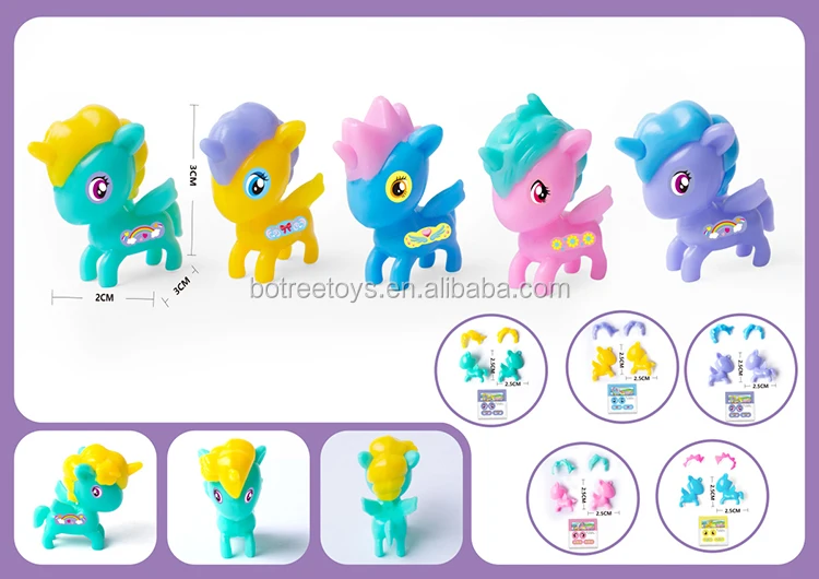 Diy Self Assembly 4 Models Flying Horse Toys For Surprise Egg Buy