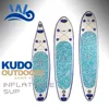 Kudo surfboard type soft top longboard , inflatable stand up paddle