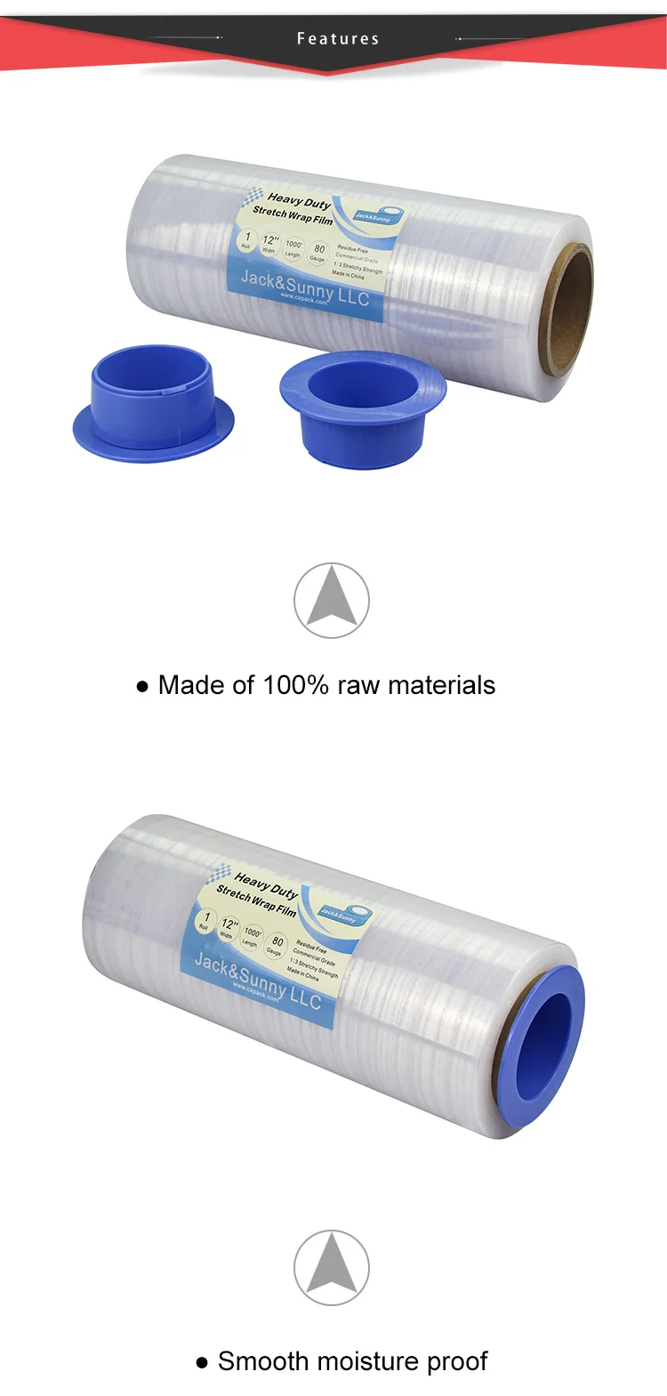 Polyethylene Conductive Multiple Extrusion Reel Stretch Film Buy