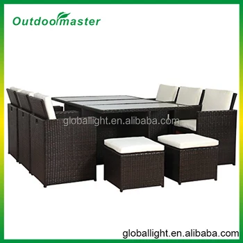 Outdoor Rattan Furniture Set Dining Table And Chairs - Buy Rattan Sofa