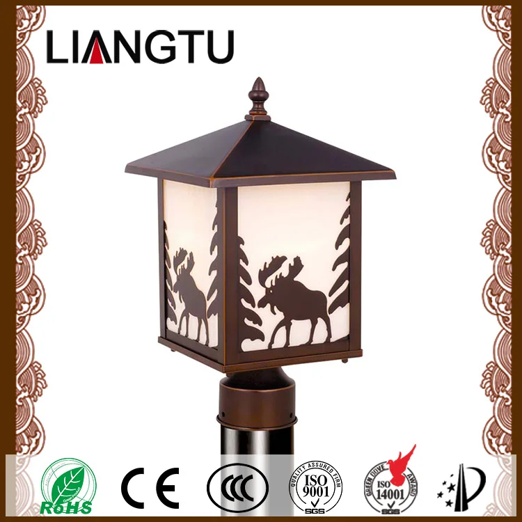 Garden Lighting - Victorian Style Double Headed Garden Lamp Post - Buy