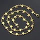 Guangzhou Jewelry Supplier 6.3mm 28" 17g 10k Gold Chain Designs