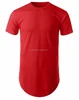 New fashion custom design fashion men gym club t shirt extended tee