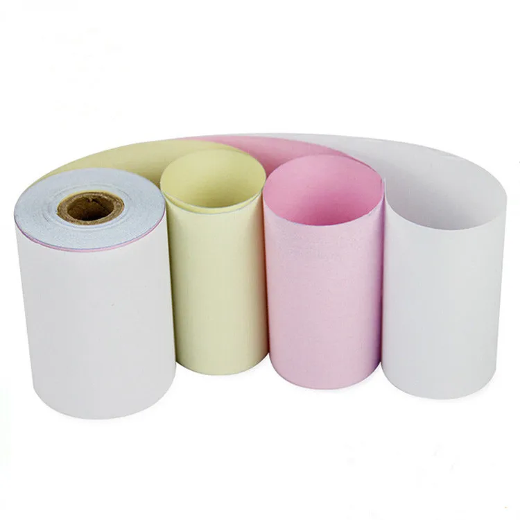Cheap Price High Quality 2 Ply Carbonless Rolls NCR Paper Roll