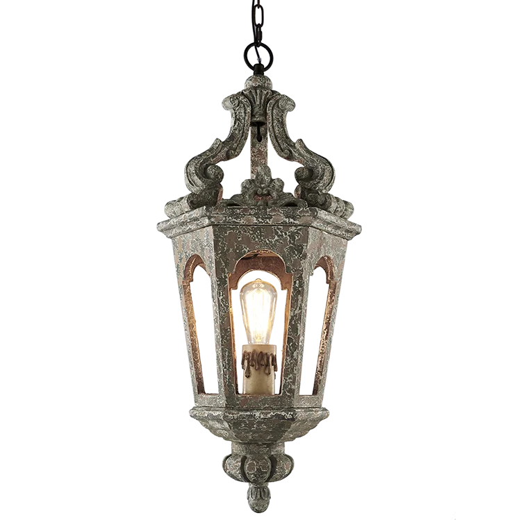 Middle East Arabic Islamic Mosque Wooden Light Fixture On 