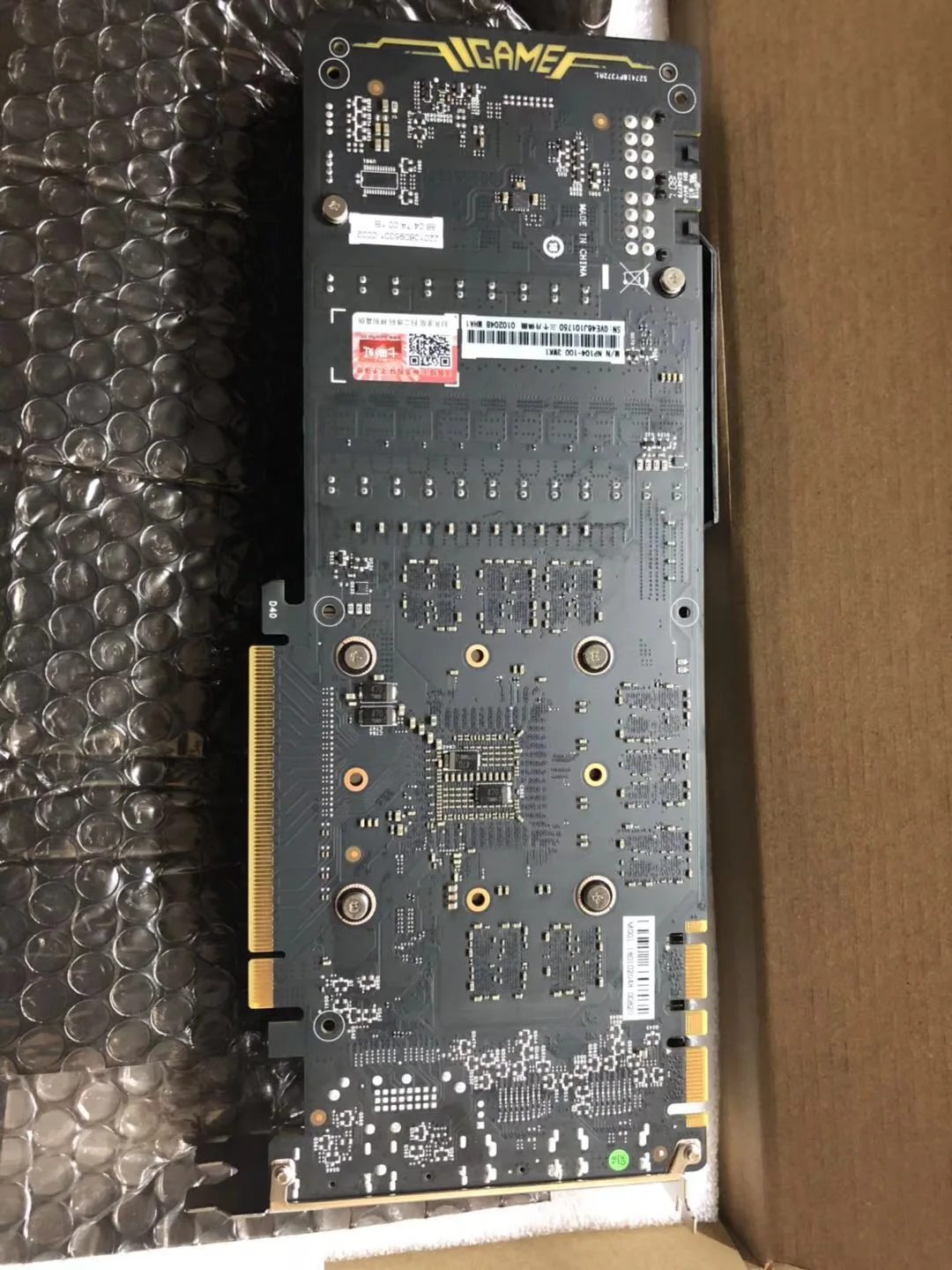 High Hashrate Mining Card Colorful P104100 4g Gpu With 40mh/s For Btc