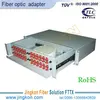 Drawer Type Fiber Optic ODF with grey cold rolled steel,FC Adapter