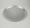 ROUND Aluminium Foil Pizza Tray with lid Embossed