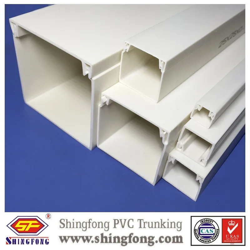 Pvc Square Trunking 50x50 Buy Square Pvc Cable Trunking 50x50,White
