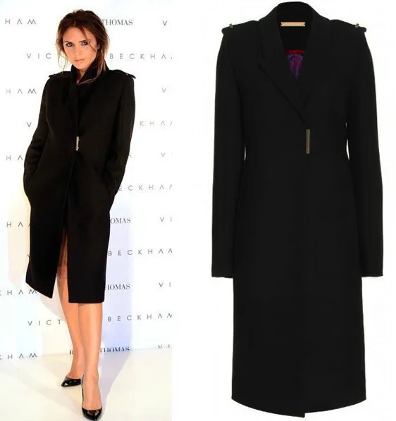 black cashmere coat womens