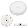 Motion Activated Round Aluminum Lamp Body Charging Led Closet Light