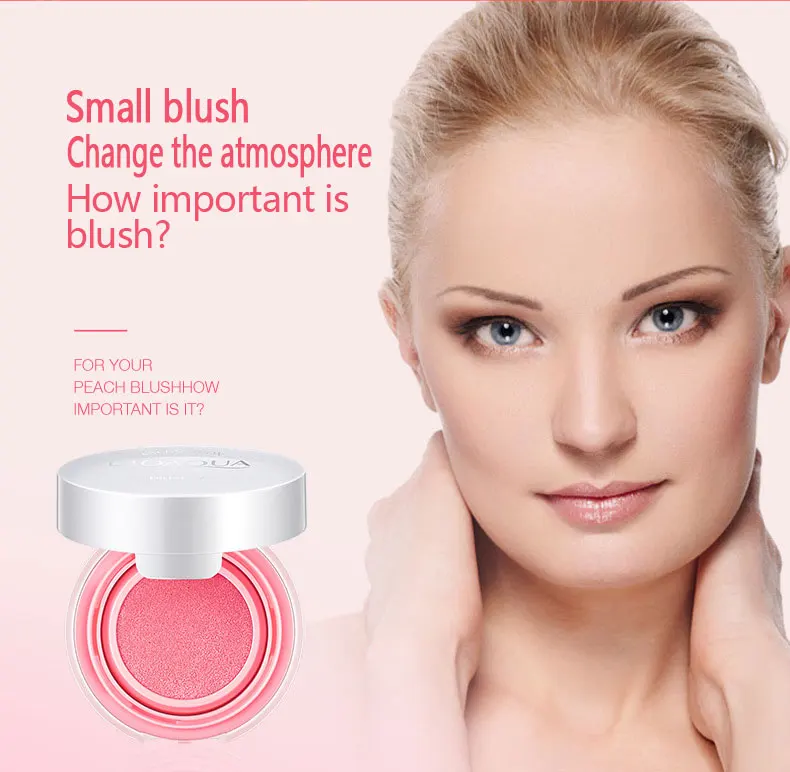 privare label BIOAQUA cheek brush blusher makeup beauty professional individual blusher 