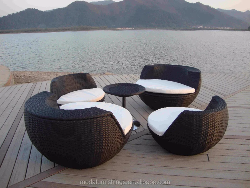 Popular Outdoor European Style Patio Furniture And Leisure Rattan