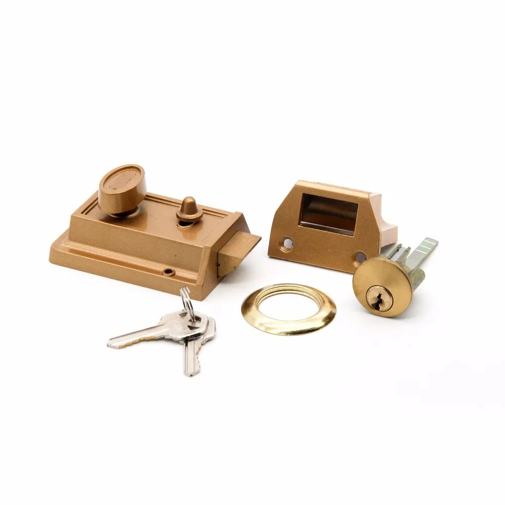Single Rim Cylinder Spring Latch Night Latch And Locking Cylinder Buy