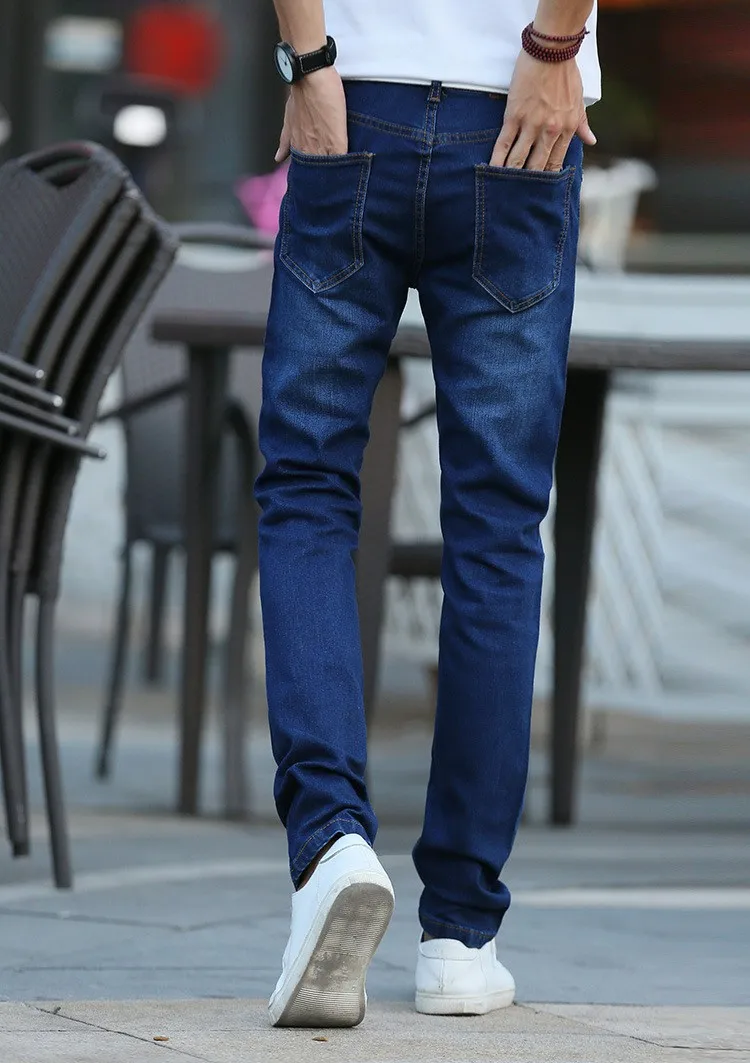 2017 New Model Denim Pants Blue Jeans For Men Direct Buy China - Buy ...