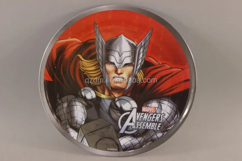 Client's Design 8inch Melamine Kid's Dinner Plate For Boy