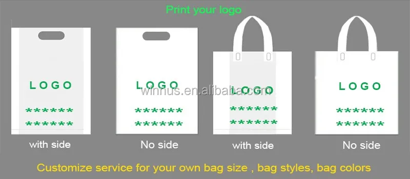 Cheap Garment T Shirt Jeans Shopping Carry Custom Plastic Bags With Own Logo - Buy Plastic Bag ...