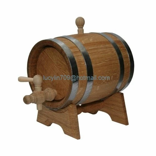 5l Oak Barrel Wooden Barrel For Storage Or Aging Wine & Spirits Wine