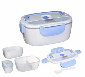 Portable Heated Lunch Box 12v Electric Heating Lunchbox Food Warmer