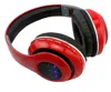 portable bluetooth headset micro digit product glow bluetooth headset FM radio wireless headphones TM-032