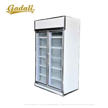 2 door display fridge