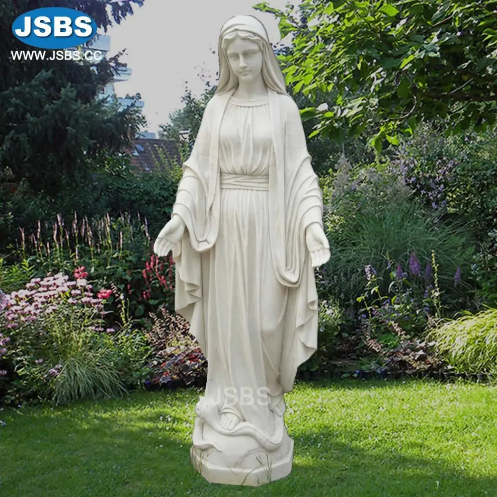 Large Western Virgin Mary Granite Headstone Design Custom-made ...