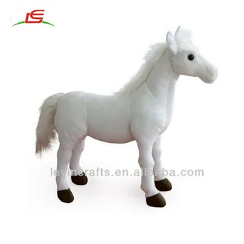 white horse plush