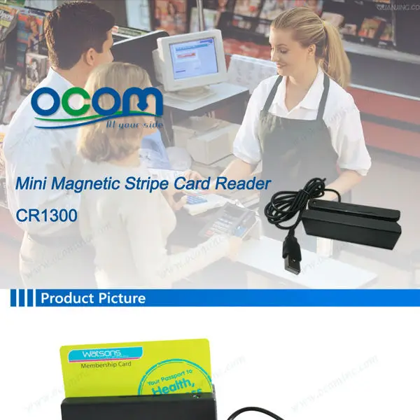 01Mini Portable Android Magnetic Stripe Card Reader