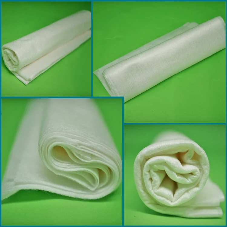Soft And Raw White Bamboo Spunlace Nonwoven Fabric For Facial Mask