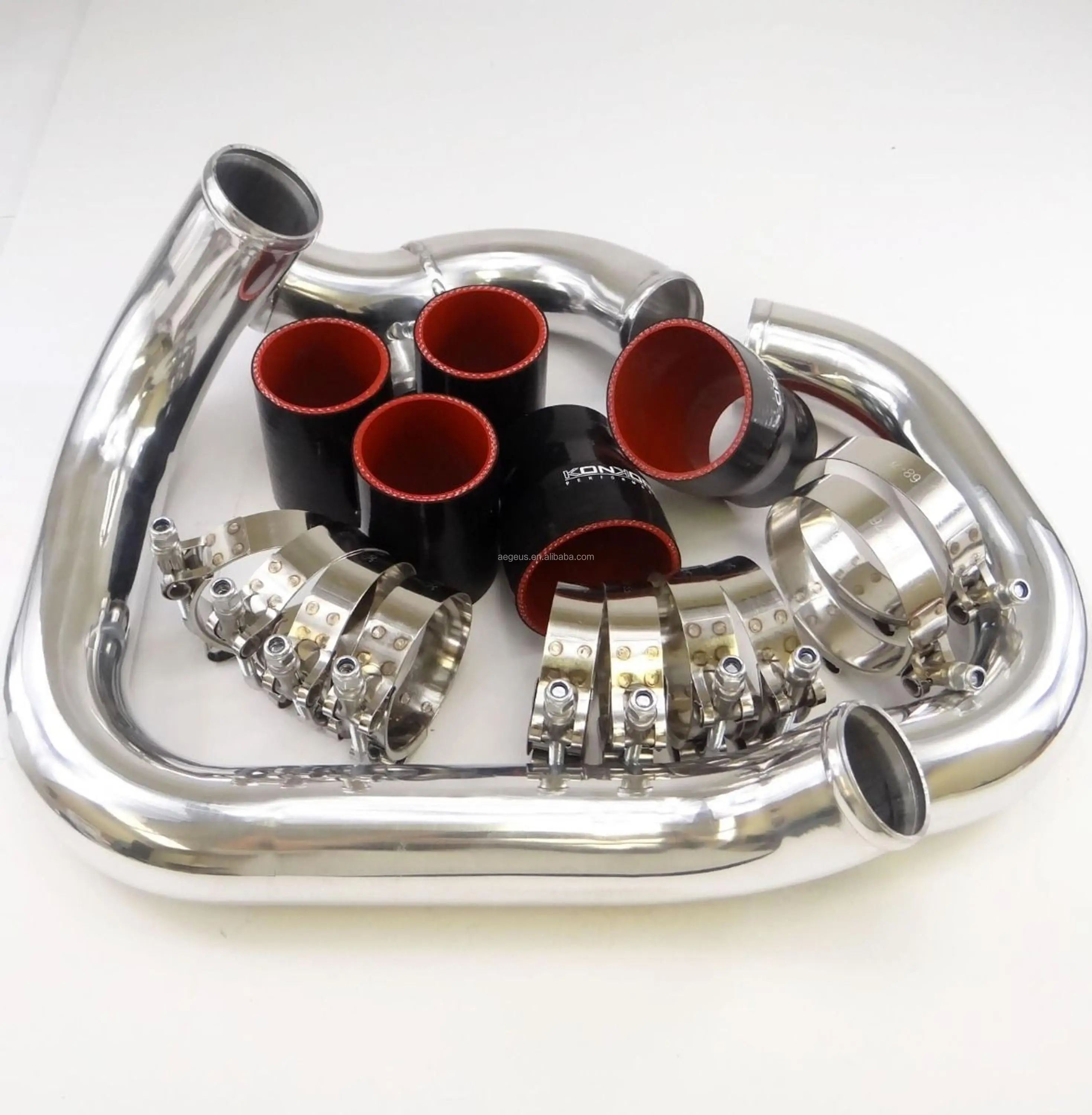 Intercooler Piping Kit For 9801 Audi A4 1.8t B5 Bolt On Front Mount