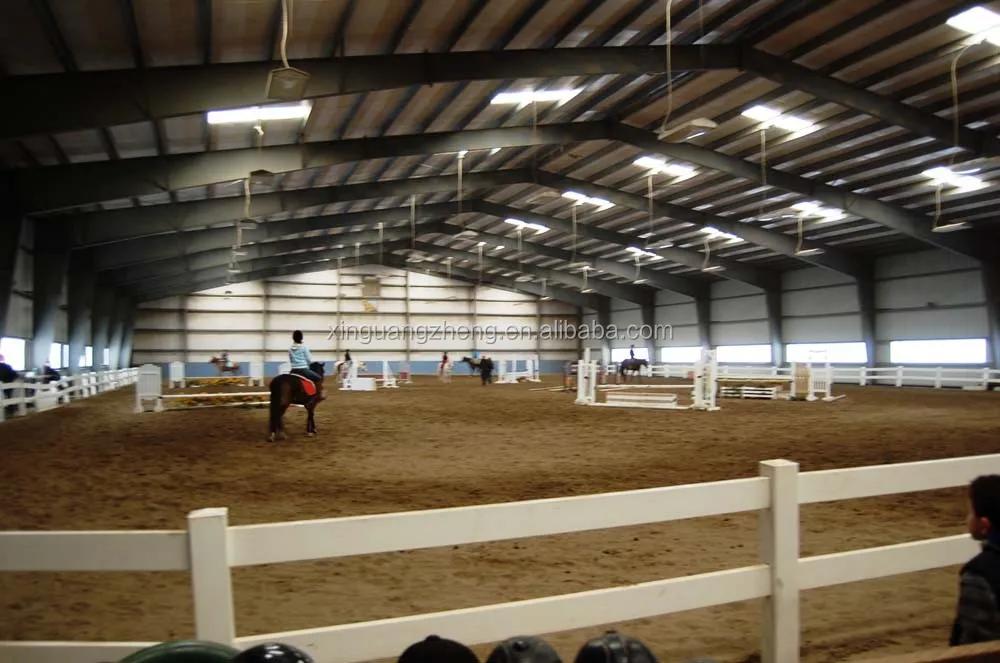 Steel structure Indoor Horse Riding Arenas with CE certification