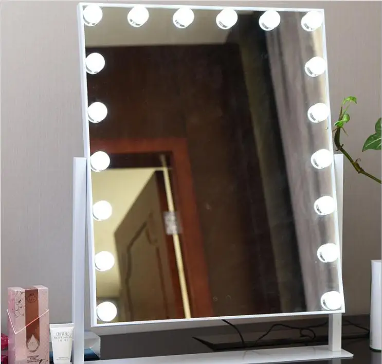 big makeup mirror with lights