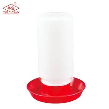 Unique Design Tower White Manual Feeder Chicken Plastic Waterer