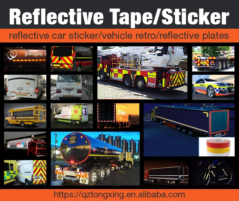 Reflective Tape 2 Inches X 150 Feet Long Safety Strips For Trailer