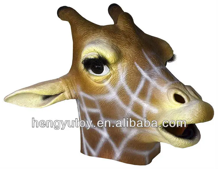 First Class Quality Rubber Latex Deer Giraffe Head Mask Full Head Latex Animal  Masks - Buy Giraffe Head Mask,Latex Deer Mask,Full Head Latex Animal Masks  Product on 