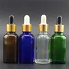 30ml amber glass dropper bottle for surgical spirit 1oz green scent dropper bottle