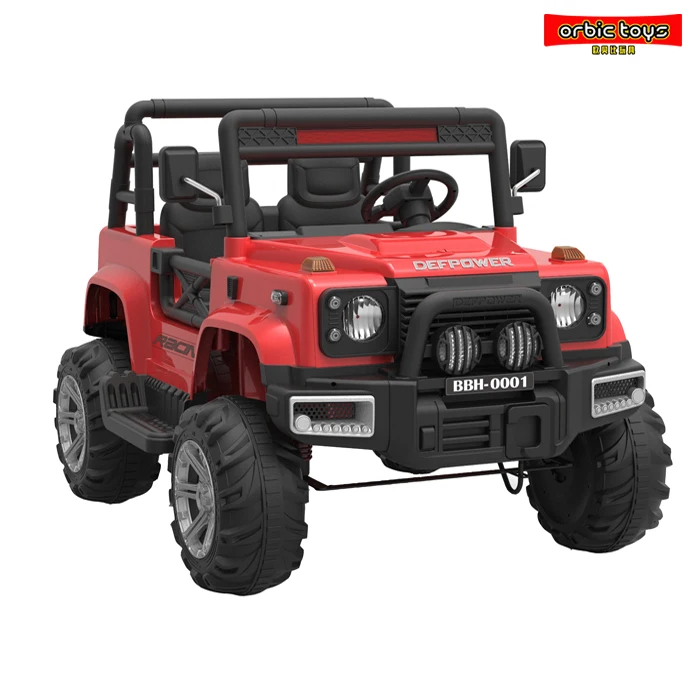 12v Ride On Car Jeep W/remote Control Two Seater Four Motors Jeep Buy