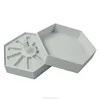 Hot Sale Alibaba Promotional High Quality Cardboard Box For Nail Polish, Printing Custom Hexagonal Cosmetic Packaging Box