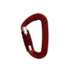 Assorted locking carabiner 12KN/5KN aluminum carabiner hooks