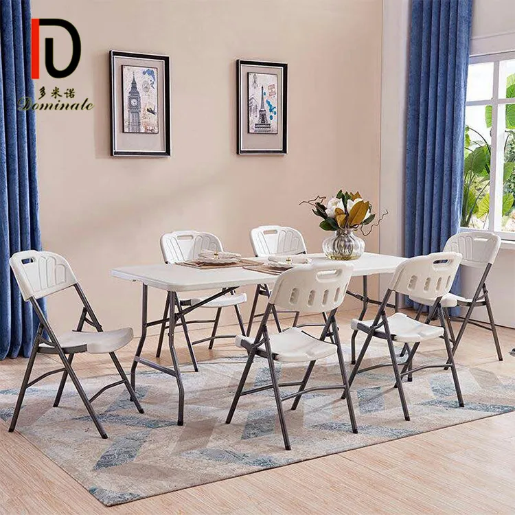Factory Wholesale Plastic Restaurant Chairs,Round Plastic Folding Table