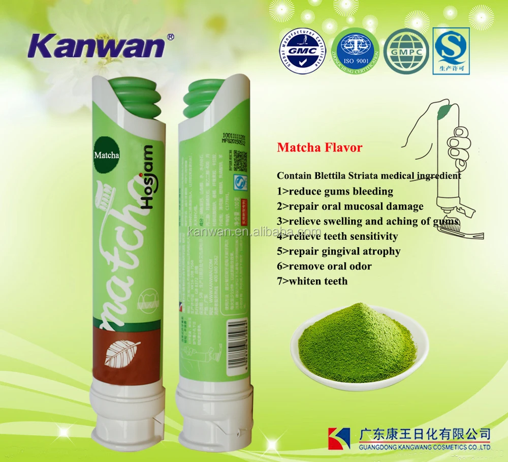 Matcha Cheap Private Label Tooth Paste Manufacturer - Buy Matcha ...